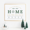  There's No Place Like Home for the Holidays | Personalized Print