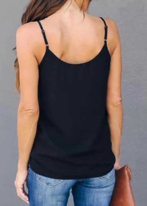 Spaghetti Strap Mesh Tank Top | 3 Colors |