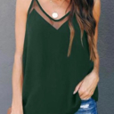  Spaghetti Strap Mesh Tank Top | 3 Colors |