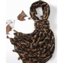  Leopard Tassel Scarf