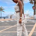  Crop Tank and Joggers Pants Set