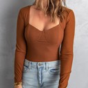  Ribbed Knit Top