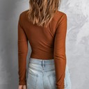  Ribbed Knit Top