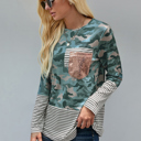  Sequins Front Pocket Long Sleeve Top | 3 Colors |