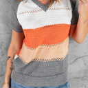  Beach Bonfire Knitted Top