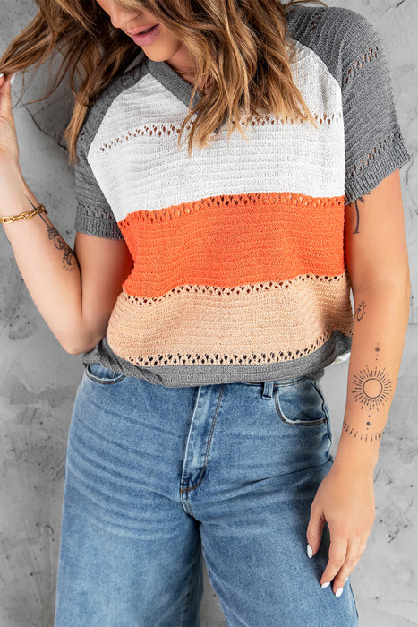 Beach Bonfire Knitted Top