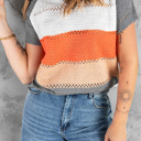  Beach Bonfire Knitted Top
