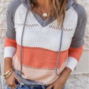  Beach Bonfire Knitted Hoodie | 4 Colors |