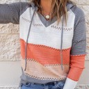  Beach Bonfire Knitted Hoodie | 4 Colors |