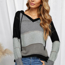  Beach Bonfire Knitted Hoodie | 4 Colors |