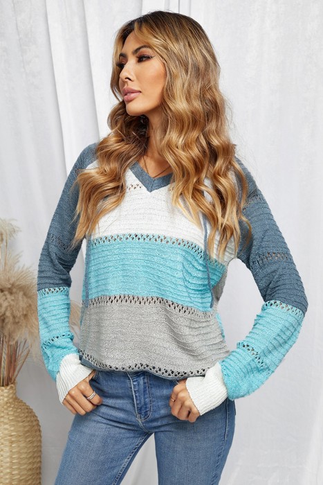 Beach Bonfire Knitted Hoodie | 4 Colors |
