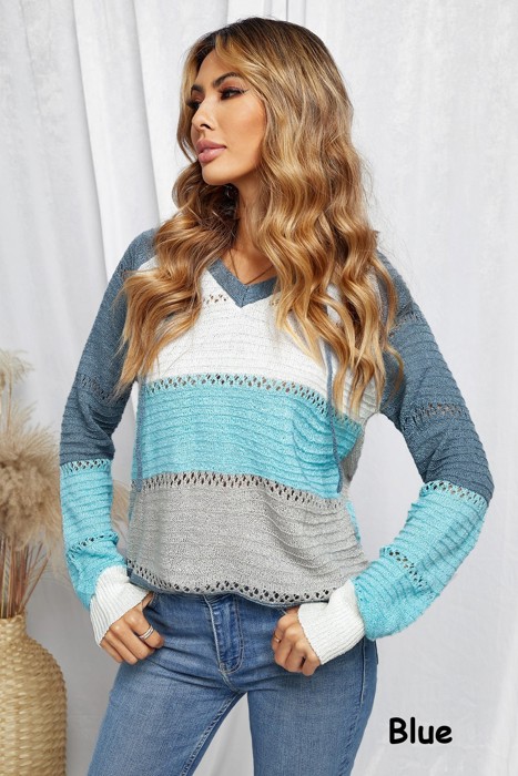 Beach Bonfire Knitted Hoodie | 4 Colors |