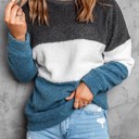  Colorblock Plush Sweatshirt | 2 Colors |