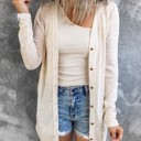  " Flash Deal" Open-Front Buttons Cardigan | 3 Colors |