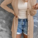  " Flash Deal" Open-Front Buttons Cardigan | 3 Colors |