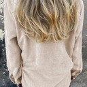  Corduroy Front Pocket Drop Shoulder Shacket | 2 Colors |