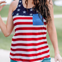   American Flag Tank Top