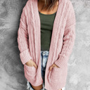  Knitted Cardigan with Pockets | 2 Colors |