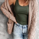  Knitted Cardigan with Pockets | 2 Colors |