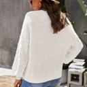  Balloon Sleeve Knit Sweater | 4 Colors |