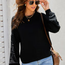  Balloon Sleeve Knit Sweater | 4 Colors |