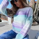  Fuzzy Crew Neck Sweater | 2 Colors |
