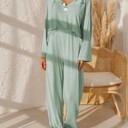 Wide Ribbed Knit Top and Pants Set | 4 Colors |