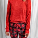  Plaid Pants Loungewear Set