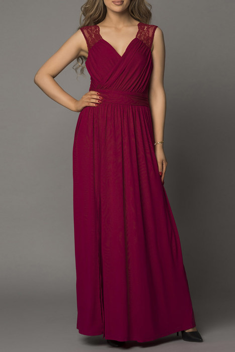  Fill Your Heart Lace Empire Waist Maxi Dress | 2 Colors |