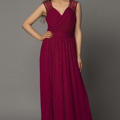  Fill Your Heart Lace Empire Waist Maxi Dress | 2 Colors |