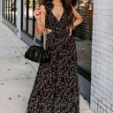  Crisscross Backless Bodice Maxi Dress