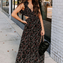  Crisscross Backless Bodice Maxi Dress
