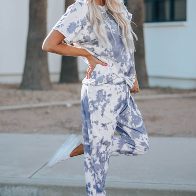 Tie Dye Top and Pants Set