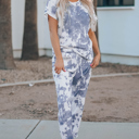  Tie Dye Top and Pants Set