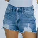  "FLASH SALE" Distressed Frayed Denim Shorts 