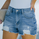  "FLASH SALE" Distressed Frayed Denim Shorts 