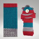 10 Kids Beanie and Scarf Set Pumpkin