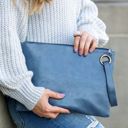 Midnight Oversized Clutch