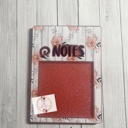  Rose Sticky Note Holder | | Desk Accessory | Gifts | Teacher Gift | Nurse Gift | 