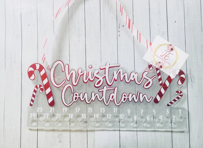 Candy Cane Christmas Countdown