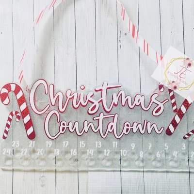 Candy Cane Christmas Countdown