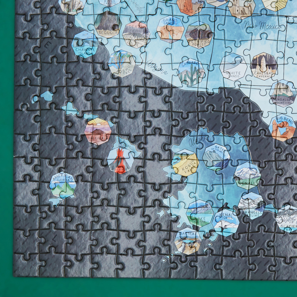 Reversible National Park Puzzle