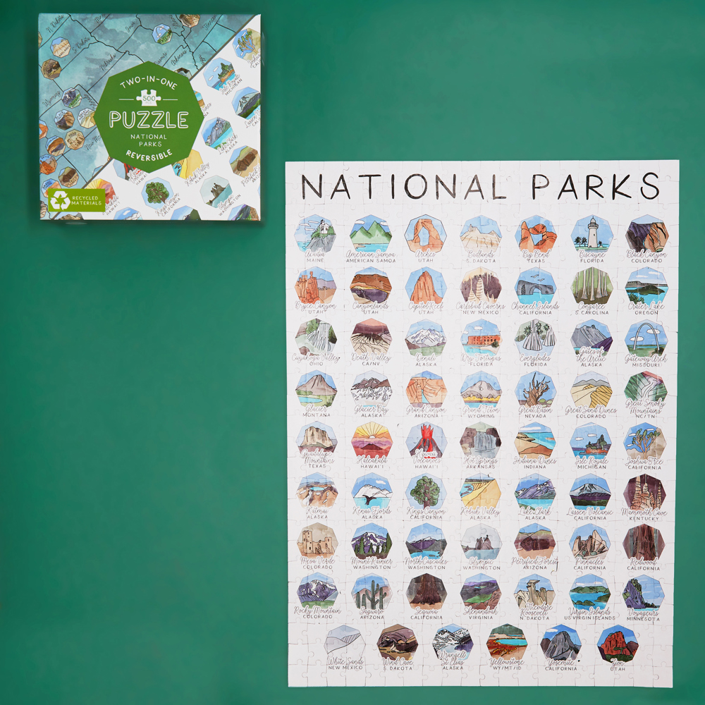 Reversible National Park Puzzle