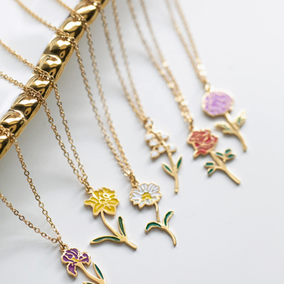 Birth Flower Jewelry Collection
