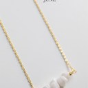 June Natural Gemstone Birthstone Necklace