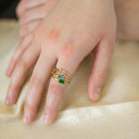  Baguette Birthstone Ring