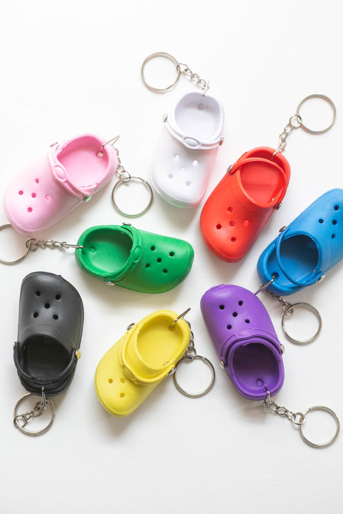 Colorful Clog Keychain