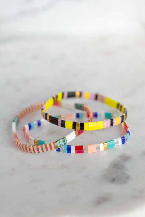 Stretchy Tila Summer Bracelets