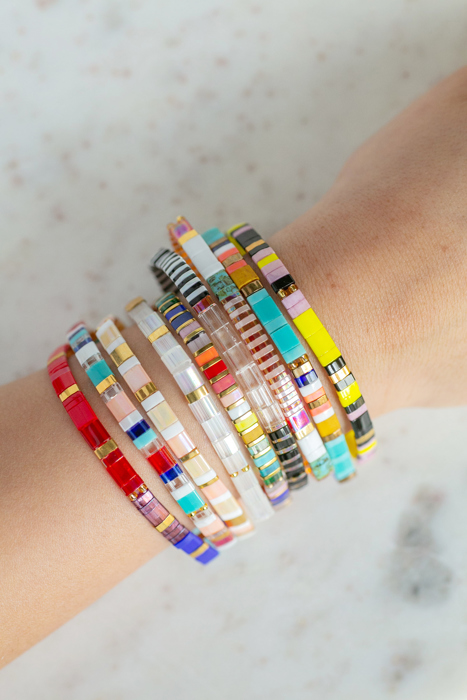 Stretchy Tila Summer Bracelets
