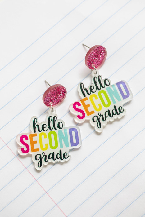 Back to School Teacher Earrings | Teacher Gift